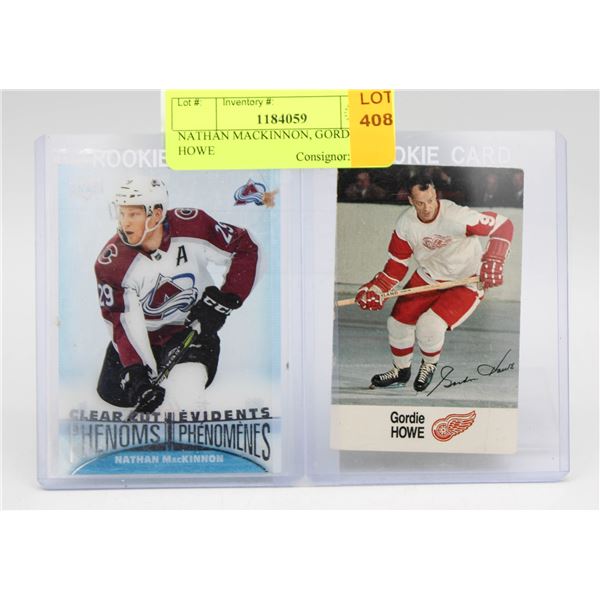 NATHAN MACKINNON, GORDIE HOWE