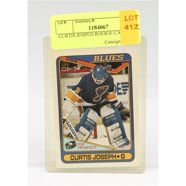 CURTIS JOSPEH ROOKIE CARD