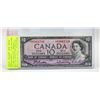 1954 CANADA $10. QUEEN ELIZABETH 2, BEATTIE/
