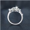 Image 3 : 2 CT GRA CERTIFIED ROUND BRILLLIANT MOISSANITE 925S