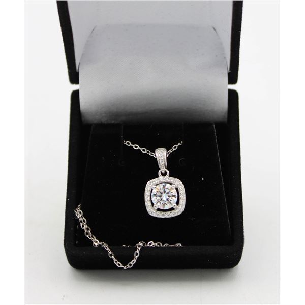 #2277-1.00 CT ROUND BRILLIANT CUT MOISSANITE STONE