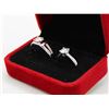 Image 2 : #2276-MATCHING WEDDING SET WITH 1.00 CT GRA