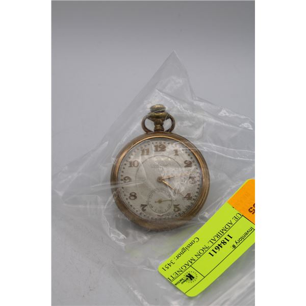 ANTIQUE ADMIRAL 'NON MAGNETIC' BRASS