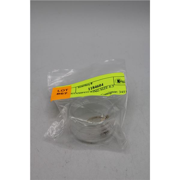 10K STAMPED RING SIZE 6.5