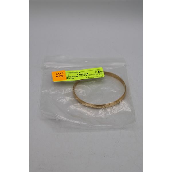 BRACELET 2.75 INCH DIAMETER (UNKNOWN METAL)