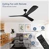 Image 1 : NEW BREMBIGLITE 3 BLADES CEILING FAN