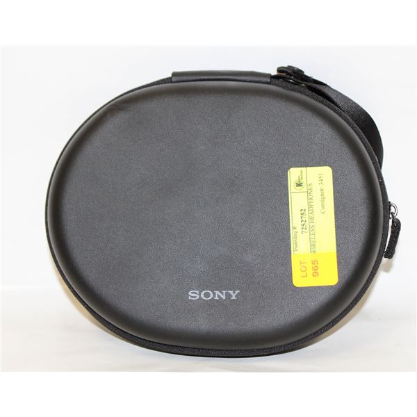 SONY WIRELESS HEADPHONES