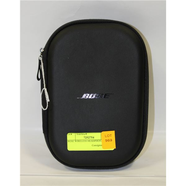 BOSE WIRELESS HEADPHONES