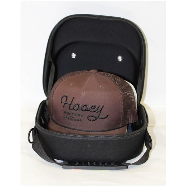 4 HATS IN CARRYING CASE