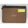 Image 1 : BROWN GUESS PURSE COSMETICS BAG WITH