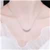 Image 4 : 1.7CT GRA CERTIFIED ROUND BRILLIANT 925S NECKLACE