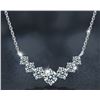 2.8 CT GRA CERTIFIED ROUND BRILLIANT 925S NECKLACE