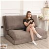 Image 1 : NEW LOVMOC FLUFFY SOFT BEAN BAG SOFA BED FLOOR MAT