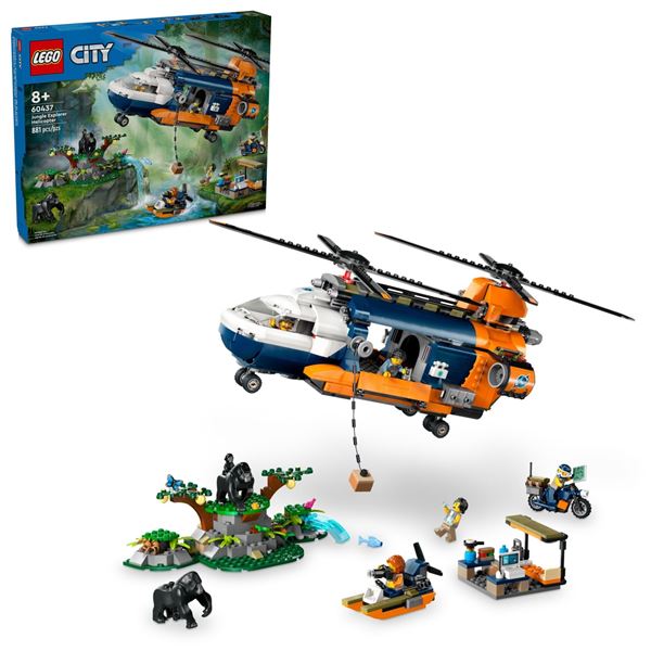 NEW REPACKED LEGO CITY JUNGLE EXPLORER HELICOPTER