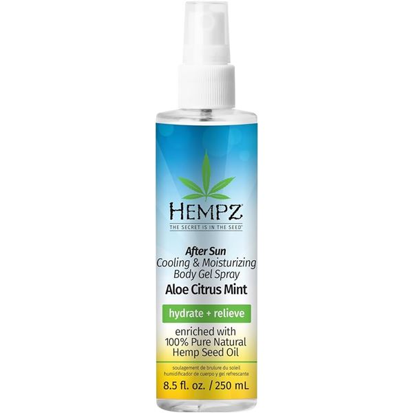 NEW 250ML HEMPZ AFTER SUN COOLING & MOISTURIZNG