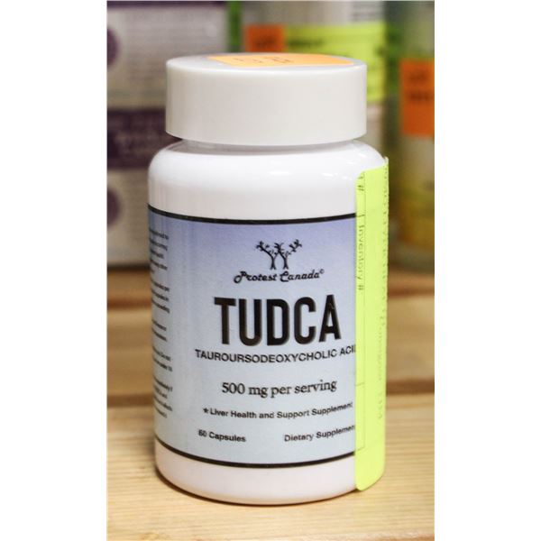 NEW 60 COUNT BOTTLE OF TUDCA 500MG LIVER HEALTH