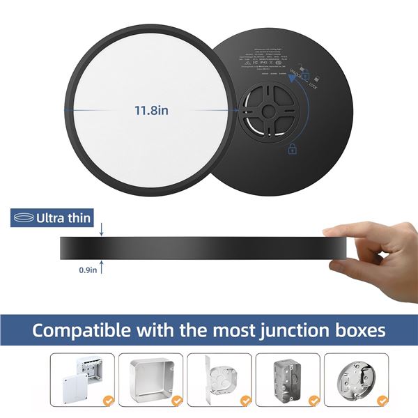 NEW MIVAANCEN TRI-PROOF LED CEILING LIGHT SERIES