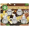 Image 1 : NEW 5 X 20ML AIR WICK BROWN SUGAR & VANILLA