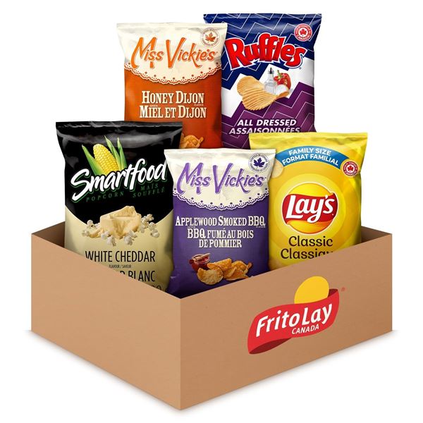 NEW 5 COUNT FRITO-LAY NETFLIX & CHILL VARIETY CHIP