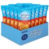 Image 1 : NEW 12X100G CRISPY MINIS BROWN RICE CHIPS CHEDDAR