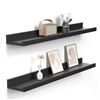 Image 1 : NEW LONG FLOATING SHELVES 47 INCHES SET OF 2