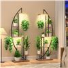 Image 1 : 2 BACEKOLL PLANT STANDS WITH GROW LIGHTS - MULTI