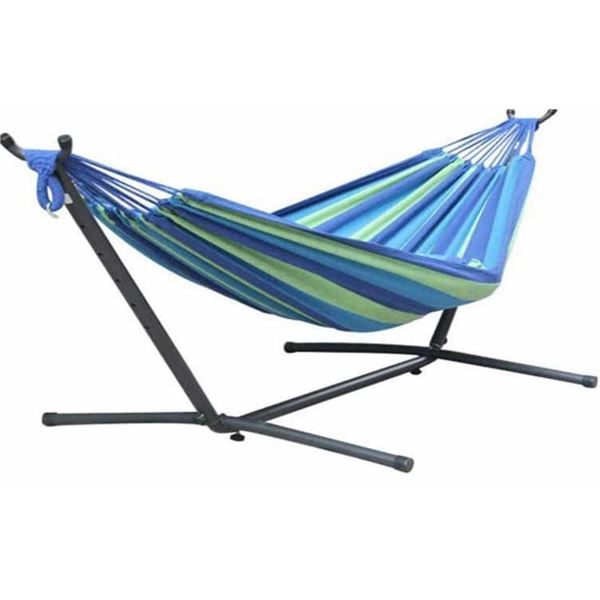 NEW TORIBIO DOUBLE HAMMOCK WITH STAND