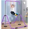 Image 1 : NEW CHILDRENS PURPLE FOLDING GYMNASTIC BAR