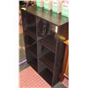 Image 1 : BLACK BOOKSHELF 6 SHELF 35" X12" X 23 1/2"