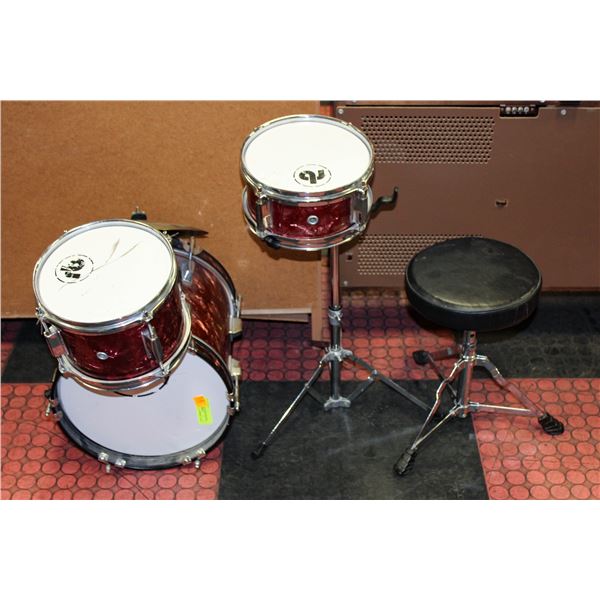 KIDS SIZE DRUM SET