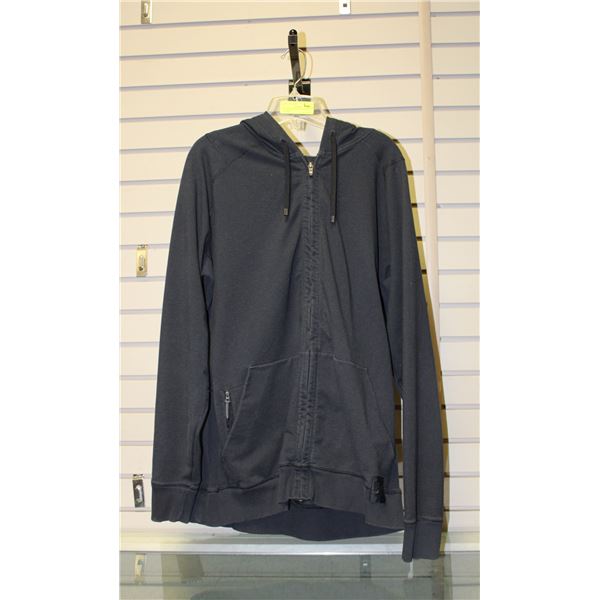 BLACK SAXX BRAND "DOWN TIME" ZIPPERED