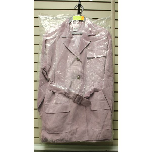 NEW LEGEND POP S/9 PURPLE WOMENS VEST W BELT