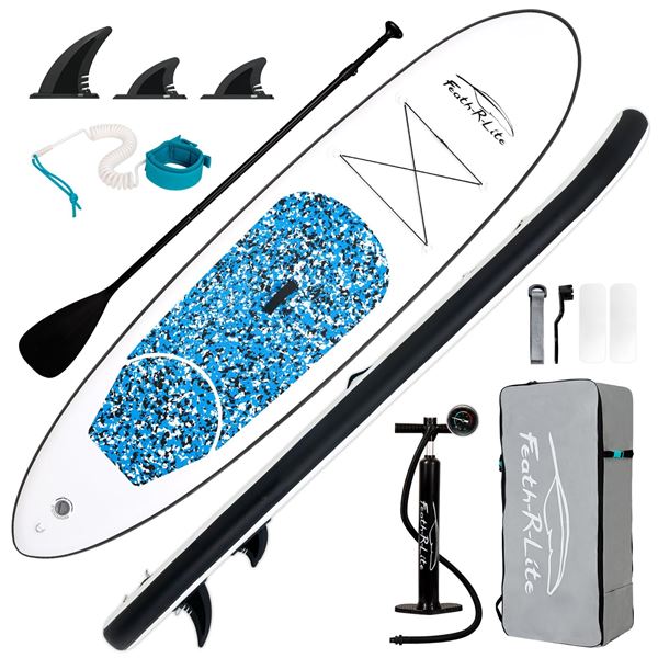 NEW FEATH-R-LITE INFLATABLE PADDLE BOARD