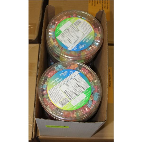 NEW CASE OF CARNABY PUCKER PALS GUMMY CANDIES