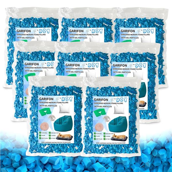 NEW 5LBS GARLFON COLD MEMORY FOAM PILLOW STUFFING