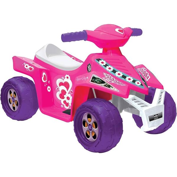NEW KID MOTORZ SUPER QUAD BATTERY OPERATED RIDE ON