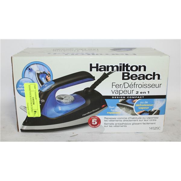 HAMILTON BEACH IRON (NEW)