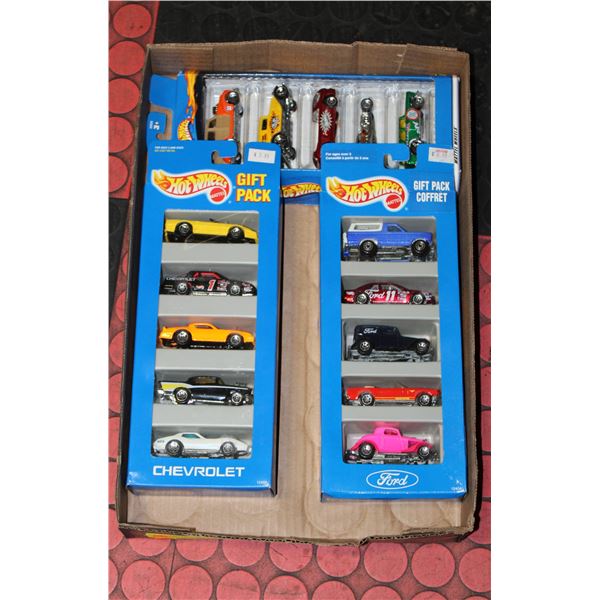SEALED HOT WHEELS GIFT PACKS