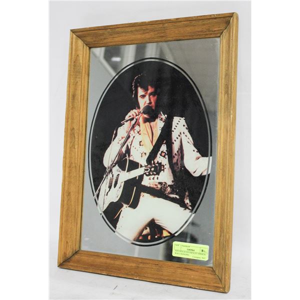 VINTAGE ELVIS PRESLEY MIRROR WALL HANGING