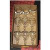 Image 1 : SET OF 9 IRISH COFFEE CUPS 1960S (ALL FULLY