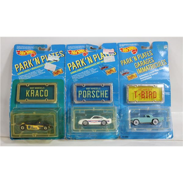 SEALED 1989 HOT WHEELS PARK N’ PLATES