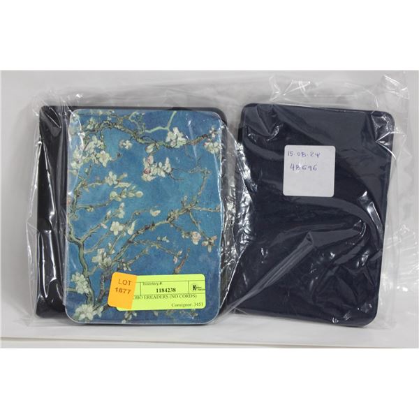 3 KOBO EREADERS (NO CORDS)