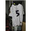 Image 1 : BALTIMORE RAVENS FLACCO PRO JERSEY SIZE 52