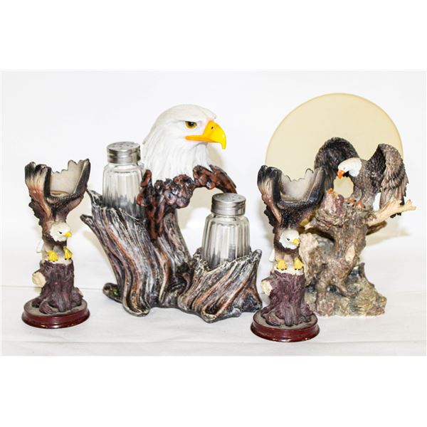 EAGLE S&P HOLDER & CANDLE HOLDERS