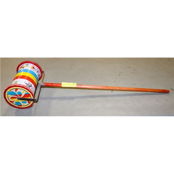 ANTIQUE PUSH TOY - MUSICAL CHIME