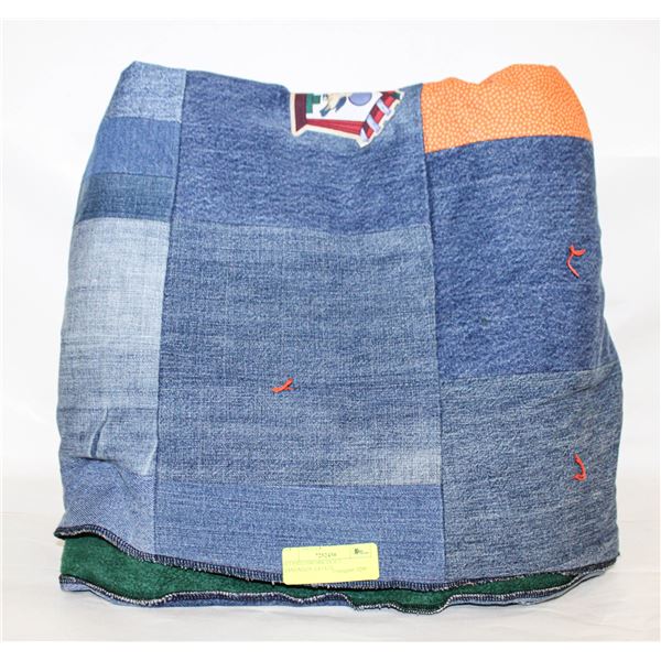 6FT PATCHWORK QUILT HANDMADE-ESTATE