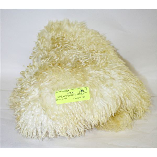 ESTATE AUSTRALIAN SHEEPSKIN RUG-ESTATE