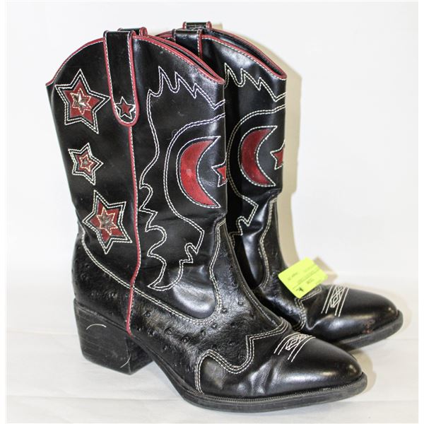 SIZE 3 ROPER BOYS COWBOY BOOTS-ESTATE