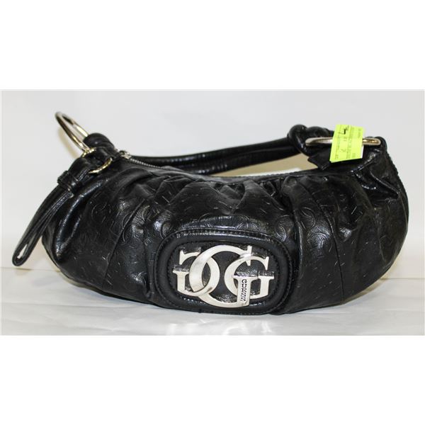 GENUINE BLACK LEATHER GUESS PURSE