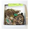 Image 1 : BOX FULL OF ESTATE JEWELRY-ESTATE